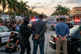 Bajo estrictas medidas de seguridad, los cuatro acusados vinculados a la conspiración en el sur de Florida enfrentan el inicio de su juicio por el asesinato del presidente haitiano Jovenel Moise.