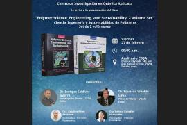 El Handbook Polymer Science, Engineering, and Sustainability reúne 37 capítulos desarrollados por 96 especialistas nacionales e internacionales