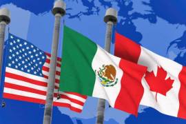 Prevén que el T-MEC se mantendría técnicamente vigente gracias a la preservación de bienes que cumplen con las reglas del acuerdo, las cuales cubren el 80 por ciento de las importaciones de EU provenientes de México y Canadá. FOTO:
