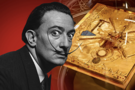 Una obra de 210 kilos, cuya cubierta fue diseñada y esculpida en bronce por Salvador Dalí, fue robada de un centro de arte en Francia.