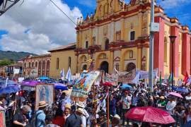 Más de 10 mil marchantes acudieron a este llamado para pedir por la tranquilidad de la entidad | Foto: Especial