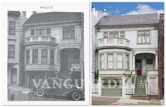$!Fotografías de la casa 1910 (izquierda) y 2019 (derecha)