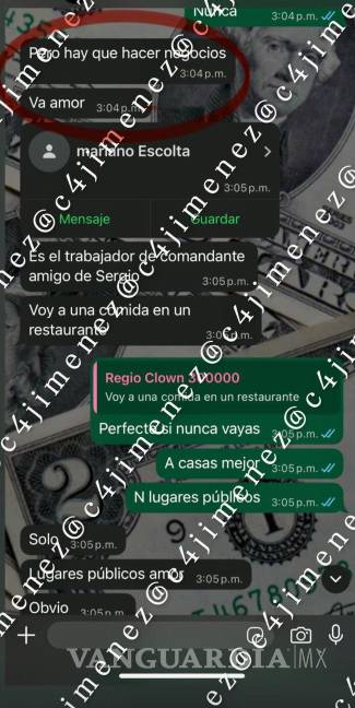 $!Revelan conversación de Regio Clown; junto a B-King fueron a ver a ‘El Comandante’ antes de ser asesinados
