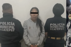Autoridades de Ecatepec detuvieron a una mujer señalada por abandonar a su bebé en 2025.