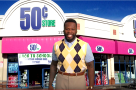 50 Cent anuncia tienda de 50 centavos