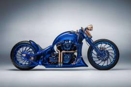 Harley-Davidson Bucherer Blue Edition, la moto más cara, casi dos millones de dólares
