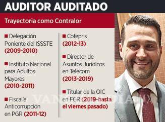 $!Remueve FGR a su titular del OIC por presuntos actos de corrupción