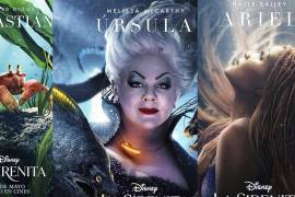 ¡Bajo el mar! Revela Disney posters del live action de ‘La Sirenita’