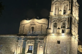 El templo de Santiago Apóstol es una de las parroquias que serán inspeccionadas por las autoridades de Protección Civil.