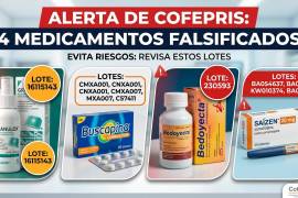 Cofepris identificó irregularidades en Granulox, Buscapina Compositum, Bedoyecta y Saizen 20 mg.