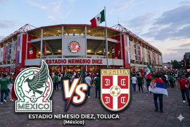 La Selección Mexicana volverá al Estadio Nemesio Diez para enfrentar a Serbia, en Toluca, en el último amistoso del Tri antes de su debut en la Copa del Mundo 2026.