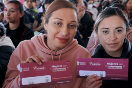 El registro y manifiesto de permanencia del programa Mujeres con Bienestar continúa en el Estado de México.