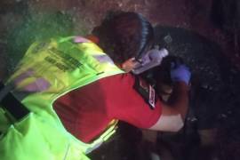 El joven fue llevado al hospital para atención médica.