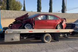 El percance ocurrió en el cruce de los bulevares El Minero y Minería.