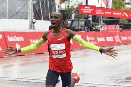 Mo Farah conquista su primer maratón en Chicago