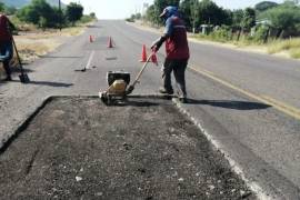 Empresarios del transporte aplaudieron que la carretera 57 sea reparada ante tanto bache que hay.