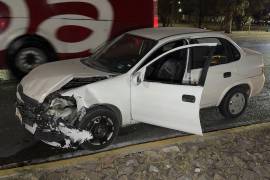 Las unidades fueron movidas a un área segura para agilizar la circulación y evitar nuevos accidentes.