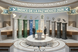 Saltillo, Acuña, Torreón y Monclova reportaron bajas tasas de homicidios por cada 100 mil habitantes, según el análisis presentado por el Institute for Economics and Peace.