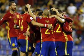 España consigue su pase a Rusia 2018