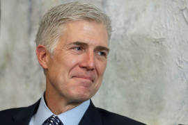 Neil Gorsuch, candidato de Trump a la Corte Suprema, consideró &quot;decepcionantes&quot; sus dichos sobre la Justicia de EU