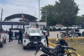En la intervención participaron elementos de la Fiscalía General del Estado de Oaxaca, Defensa, Guardia Nacional y policías estatales.