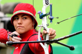 Alejandra Valencia está en octavos de final del tiro con arco individual en Tokio 2020