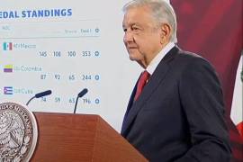 El presidente Andrés Manuel López Obrador felicitó a los deportistas que participaron en los juegos centroamericanos y del Caribe en San Salvador, quienes obtuvieron más de 350 medallas