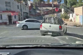 La calle Praxedis de la Peña, donde ocurrió el incidente reportado por un conductor saltillense.