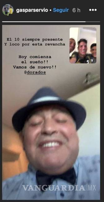 $!La videollamada de Maradona a sus Dorados previo a su debut en el Ascenso