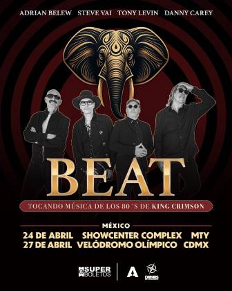 BEAT dará conciertos en Monterrey y CDMX
