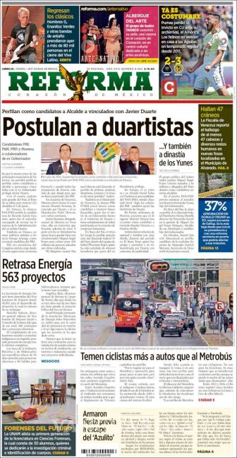 $!Titulares Prensa Nacional 20/03/2017