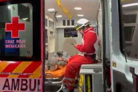 El accidente del motociclista fue reportado por vecinos al número de Emergencias. La Cruz Roja lo auxilió.