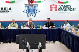 Funcionarios municipales participaron en la reunión semanal de seguridad, donde se revisaron los índices delictivos y las acciones de prevención.