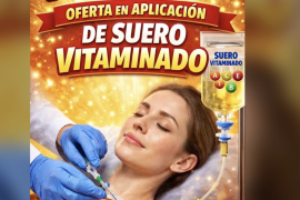 Sueros vitaminados se promocionan en redes sociales y centros estéticos como una opción para mejorar la energía y el bienestar.