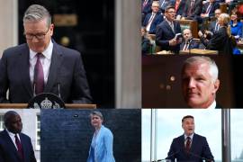 Tras la dimisión de Keir Starmer, otros líderes del Partido Laborista levantaron la mano para ser el próximo primer ministro.