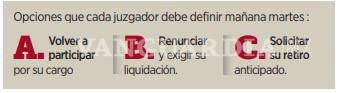 $!Jueces deberán aclarar si declinan participar en la elección