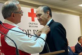 La presidencia del consejo de la Cruz Roja ahora será ostentada por Sergio Pérez Jiménez y Gloria Flores de Pérez.