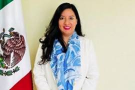 La cónsul Vivian Juárez Mondragón informó sobre el conversatorio en el Consulado de México en Eagle Pass para la prevención de la violencia familiar.