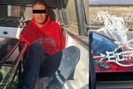 El hecho ocurrió el sábado, cuando un sujeto rayó una de las ventanas de un camión de la ruta S-17.