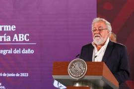 A 14 años de la tragedia, Encinas Rodríguez presentó un informe en la conferencia del presidente Andrés Manuel López Obrador.