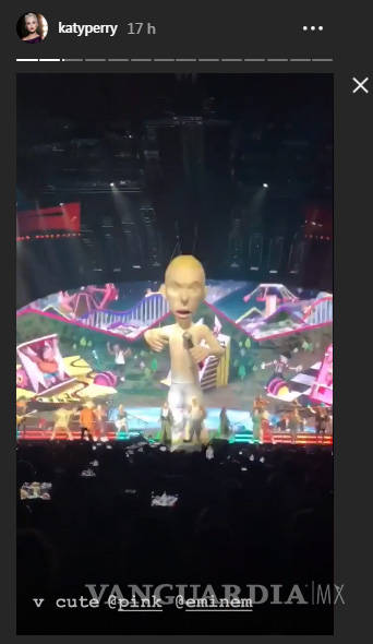 $!Katy Perry y Hugh Jackman apoyan el regreso de Pink en escenario de Sydney