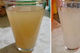 Usuarios de redes sociales compartieron imágenes del aspecto del agua en sus domicilios durante el inicio de la semana.
