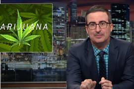 John Oliver comenta sobre la legalización de la mariguana