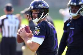 Joe Flacco regresa a los entrenamientos con los Ravens