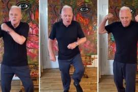 ¡Anthony Hopkins se vuelve loco en Tik Tok!... baila hip-hop y reta a Sylvester Stallone y a Schwarzenegger (video)