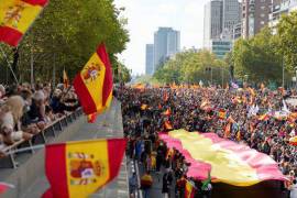 Según la delegación del gobierno en Madrid, la manifestación superó las 25 mil personas, si bien los convocantes la cifraron en “400 mil”