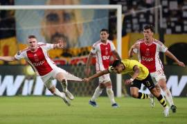 Orbelín Pineda estuvo presente hasta casi los 70 minutos del encuentro, sin embargo, él cometió el penal del empate del Ajax.