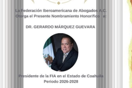 Márquez Guevara plantea fortalecer los vínculos entre universidades, barras y colegios de abogados en Coahuila.