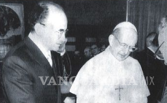 $!Primer contacto entre El Vaticano, su pontífice y un presidente mexicano.