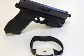 Diseñan en España una pistola que solo puede ser disparada por el agente autorizado